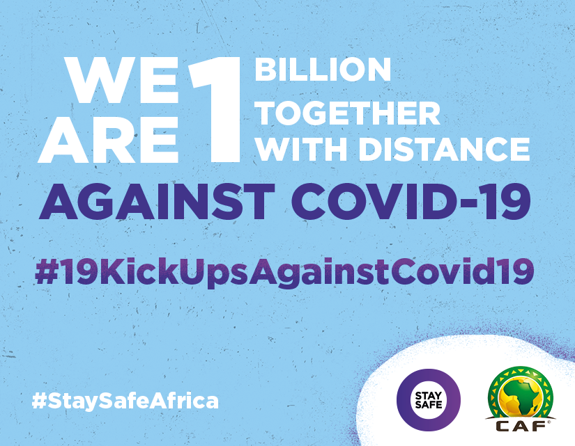 African Legends embrace #19KickupsAgainstCovid19 in support of Stay Safe Africa campaign