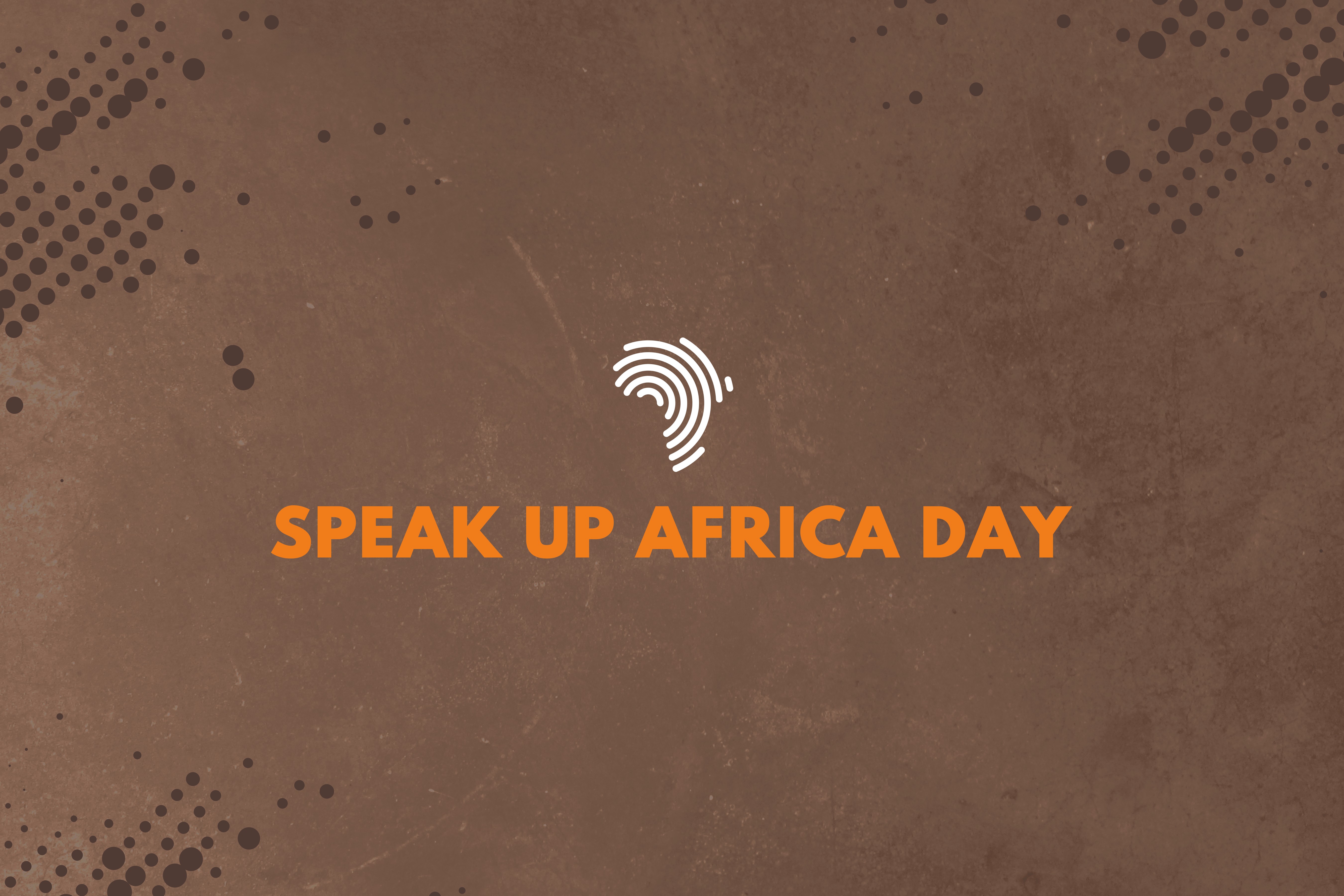 Speak Up Africa Day