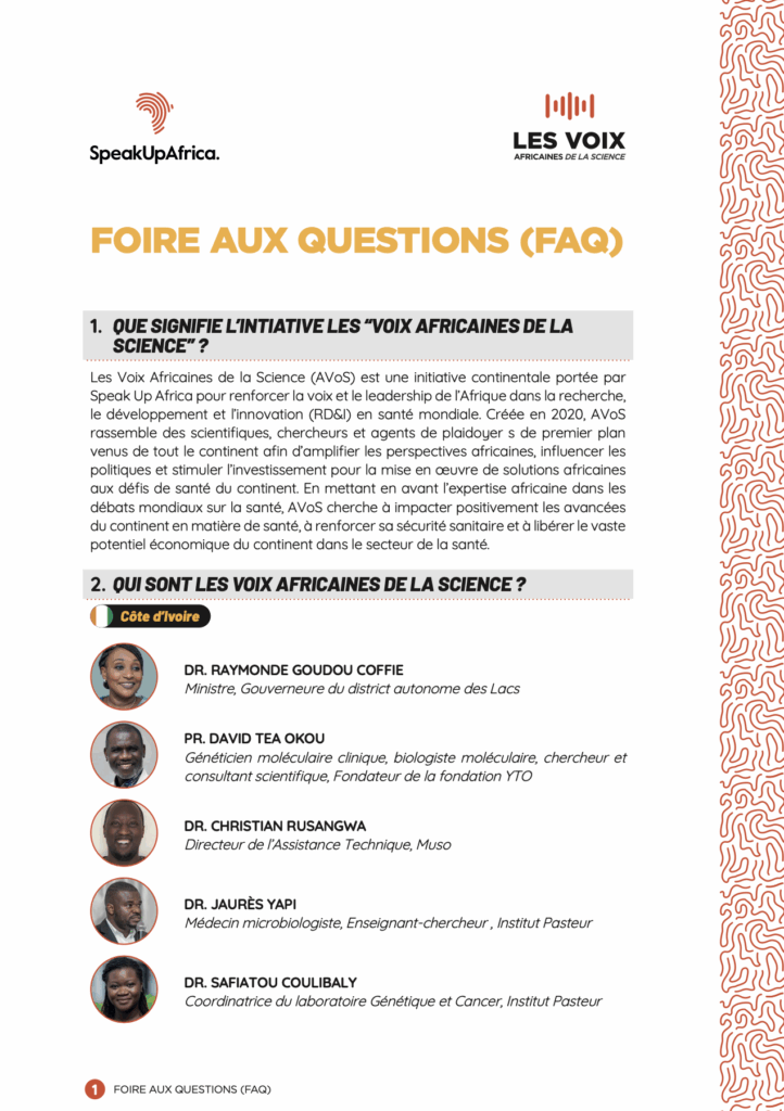 Questions fréquemment posées