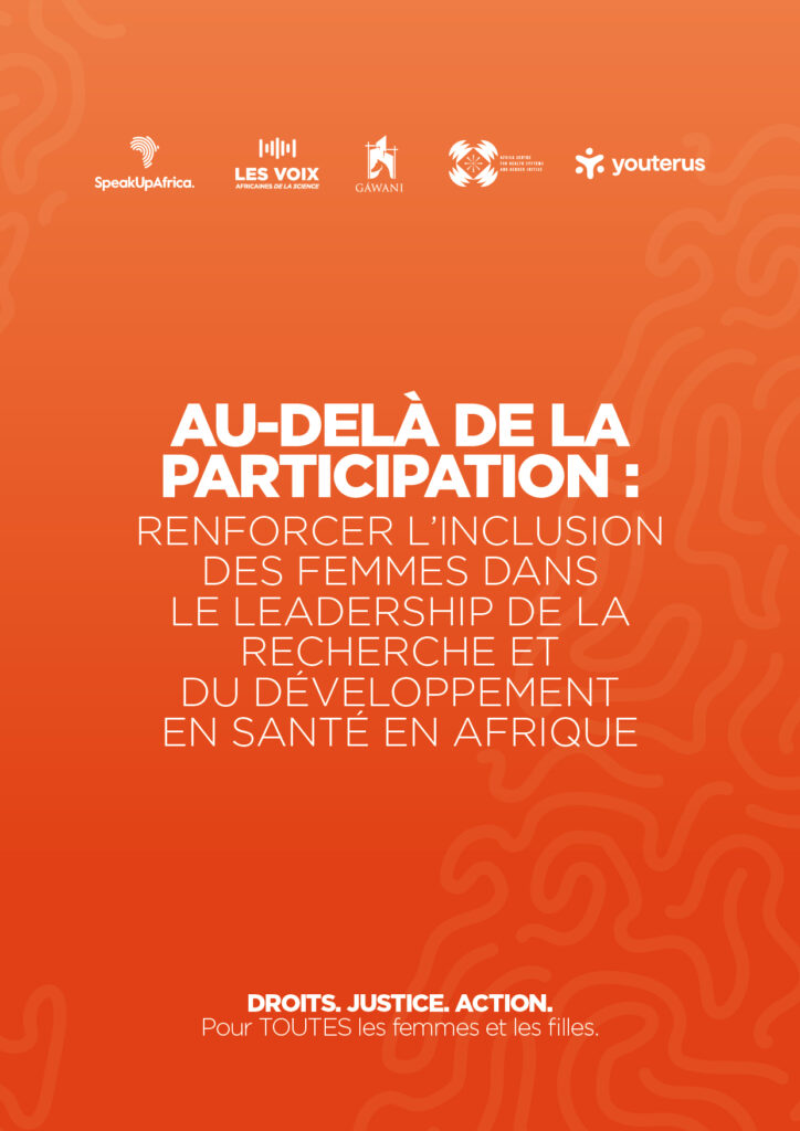 Promouvoir l'inclusion des femmes dans la recherche et le développement en matière de santé en Afrique