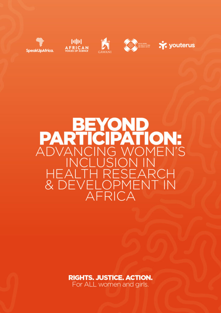 Advancing Women’s inclusion in Health Research & Development in Africa