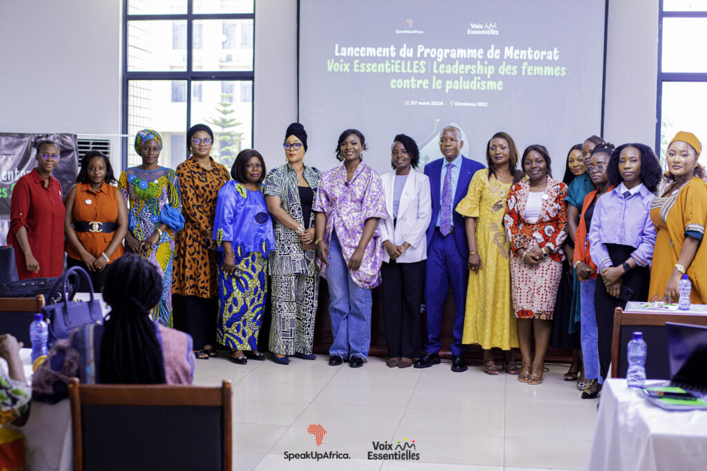 Lancement du Programme de Mentorat Voix EssentiELLES | Leadership des femmes contre le paludisme en RDC