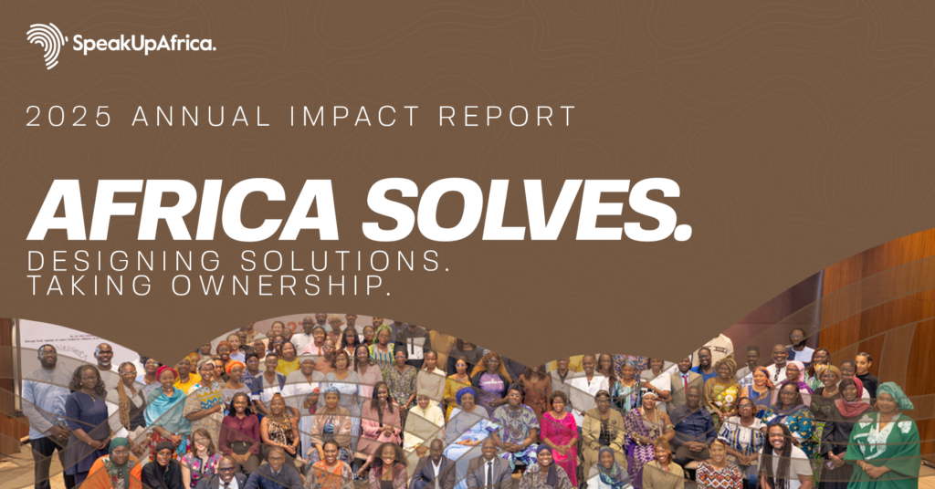 Speak Up Africa’s 2025 Impact Report: A Year of Solutions and Action