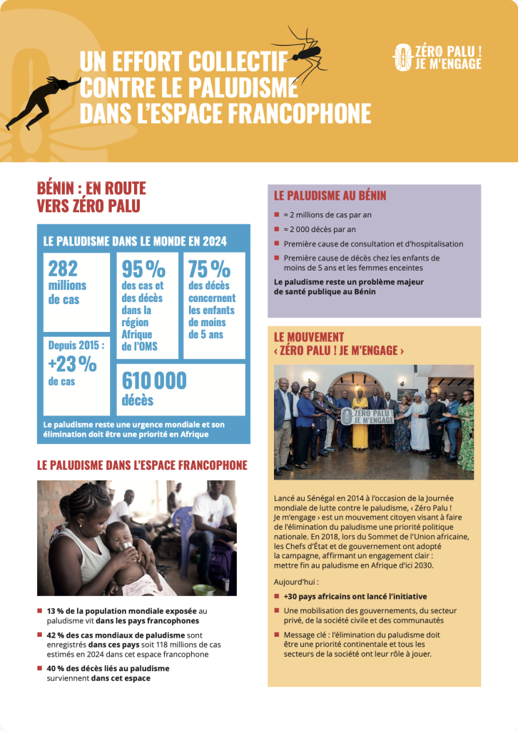 Fiche d'information_Rapport sur le paludisme au Bénin